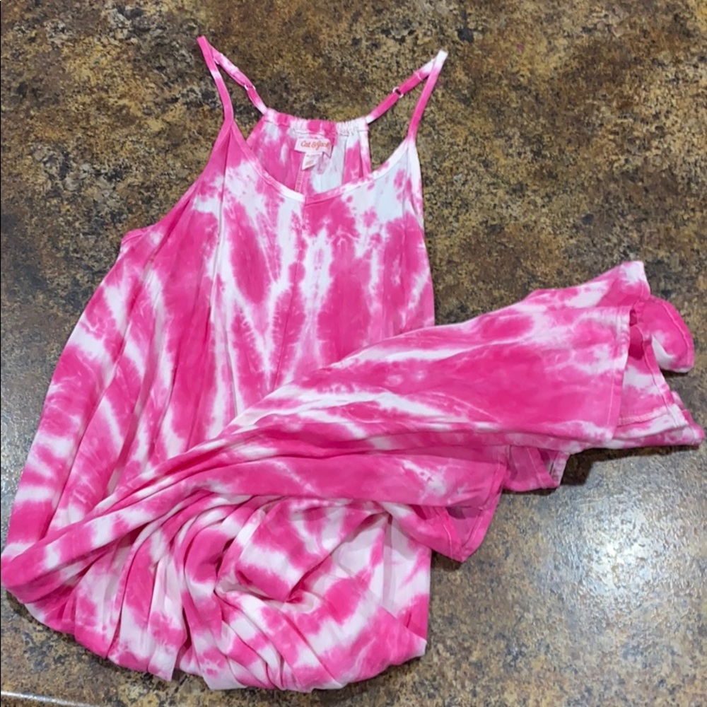 Full Length Tie Dye Sun Dress